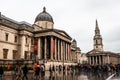 National Gallery and St Martin-in-the-Fields church in London